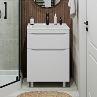 Vivon Тумба под раковину Shelly 60 белая матовая